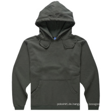 Günstige Männer Blank Fleece Hoody Sweatshirt